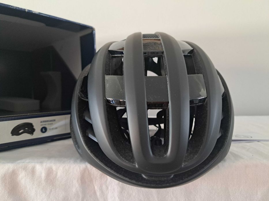 Kask rowerowy szosowy Abus AirBreaker Velvet Black L 59-61cm