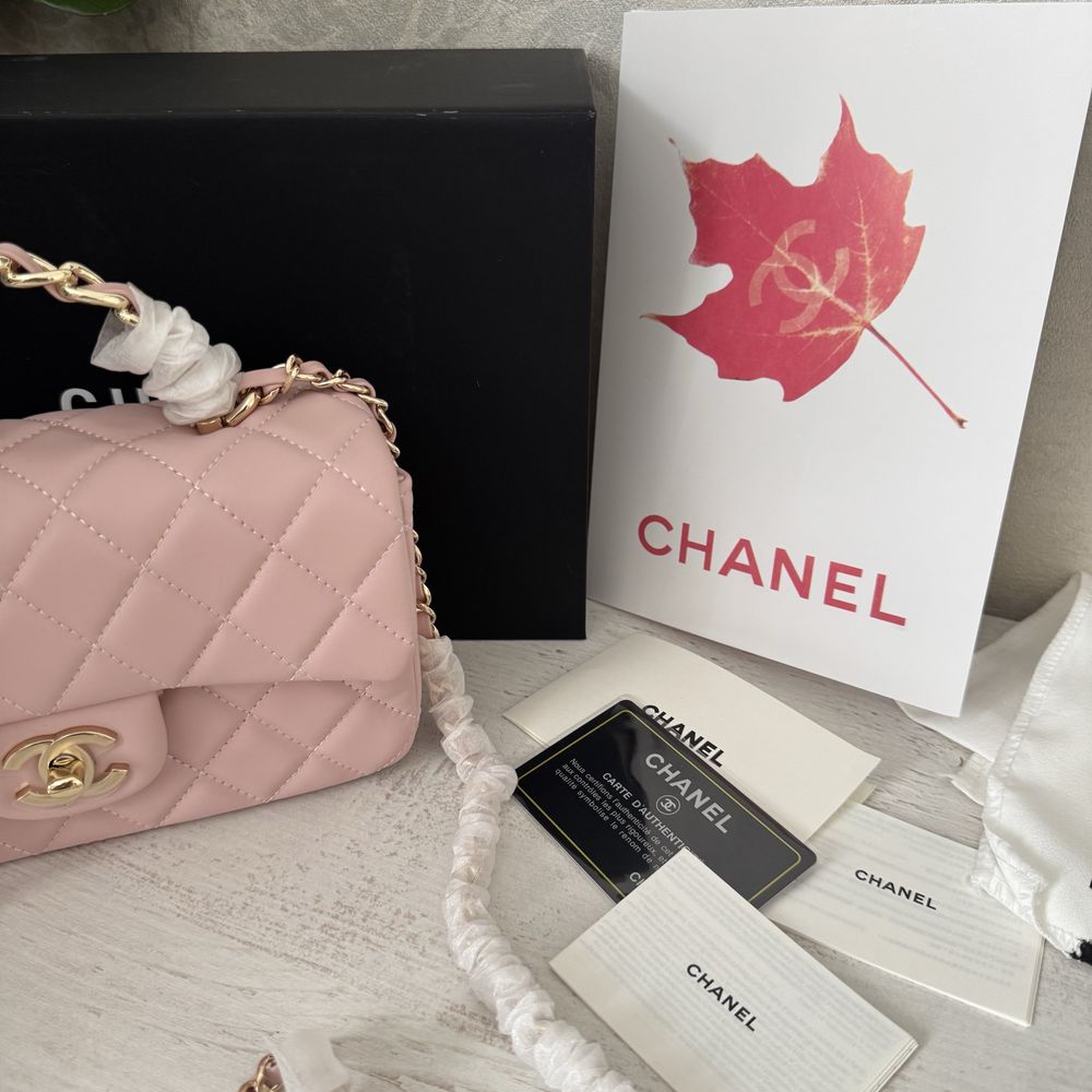 Chanel шкіряна сумка шанель