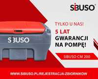 Zbiornik mobilny paliwo ON SIBUSO 200L 5 lat gwarancji na pompę!