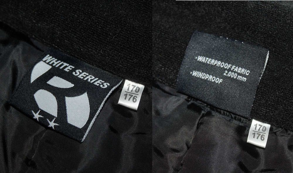 Женские зимние черные лыжные / трекинговые штаны rodeo m-l