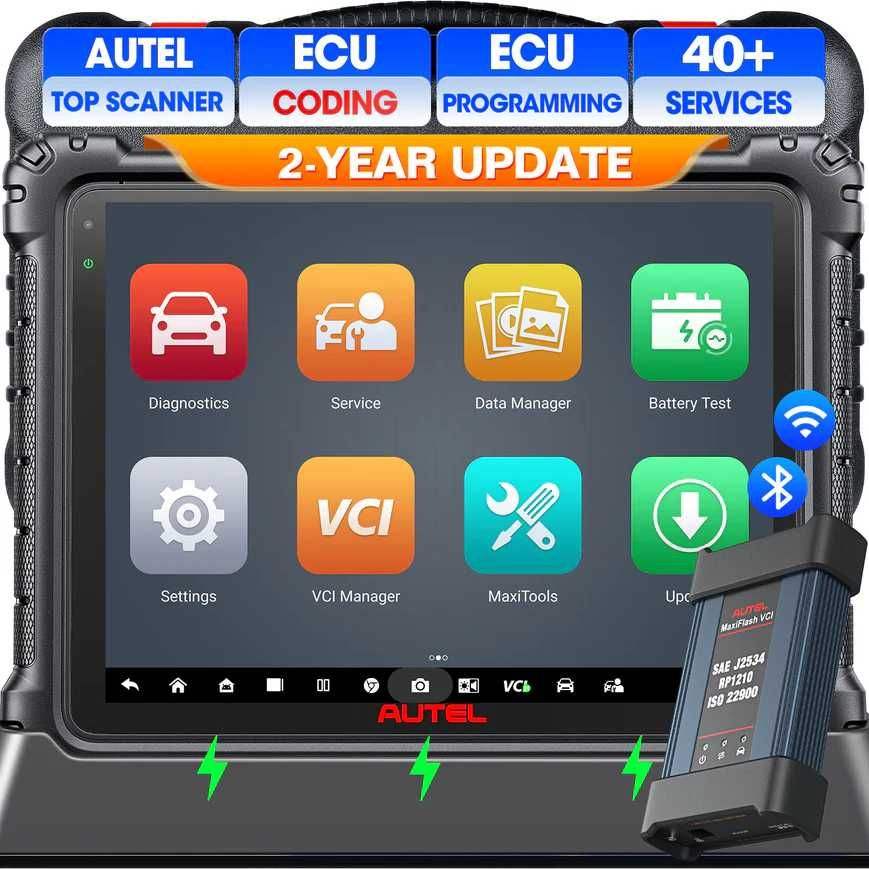 Autel MaxiCom ULTRA LITE S DoIP/CAN FD J2534 PL + Autel MaxiTPMS TS508