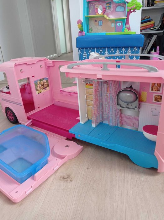 Kamper Barbie różowy