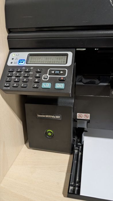 МФУ HP LaserJet Pro M1217nfw.