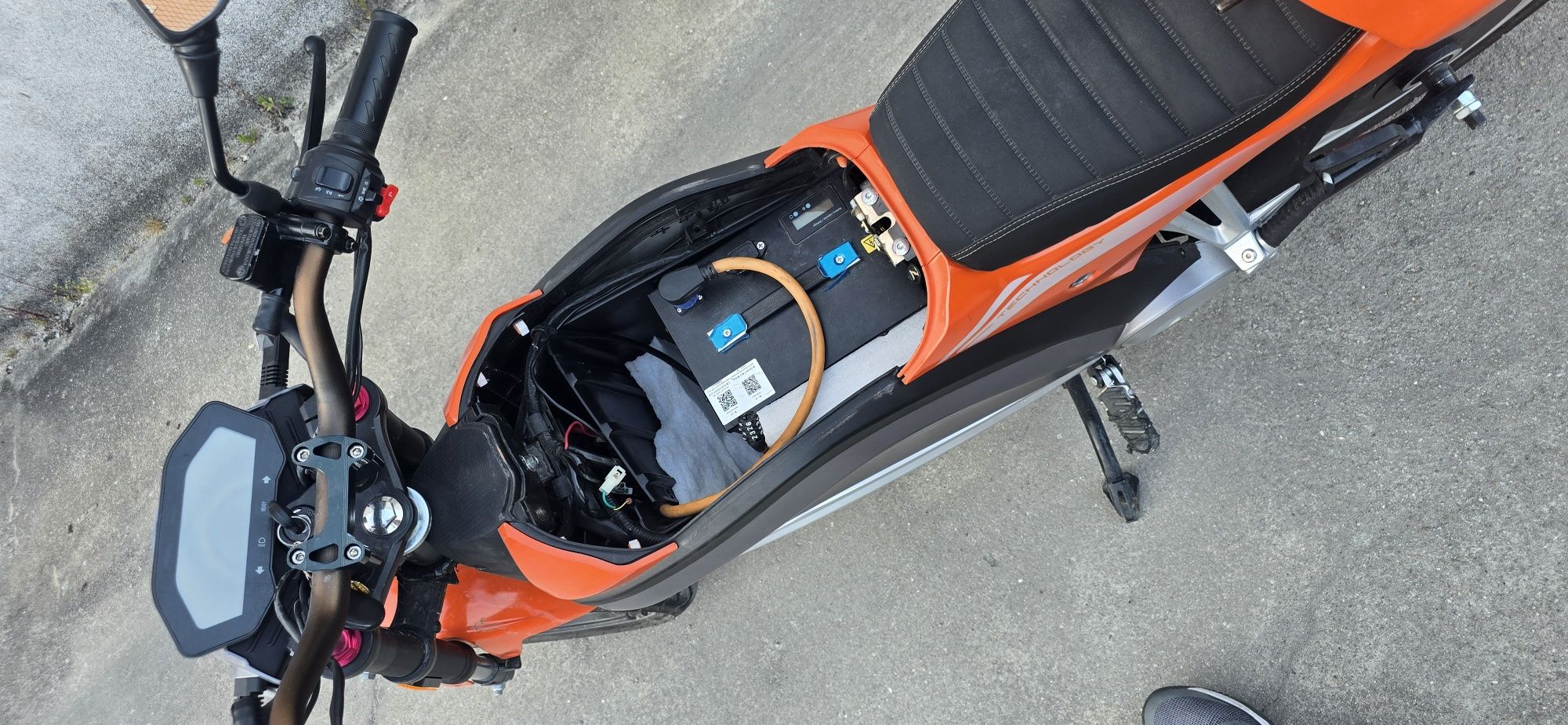 Venus x5 mota eletrica 2000w 72v 50ah sem carta de condução