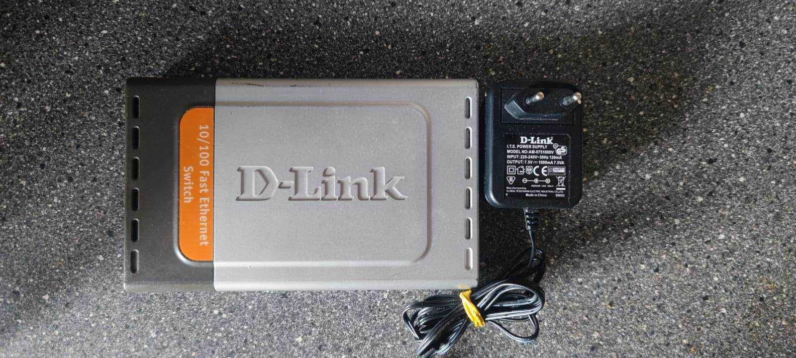 Хаб, cвіч (Switch) - D-Link DES-1008D 10/100 м/біт сек.