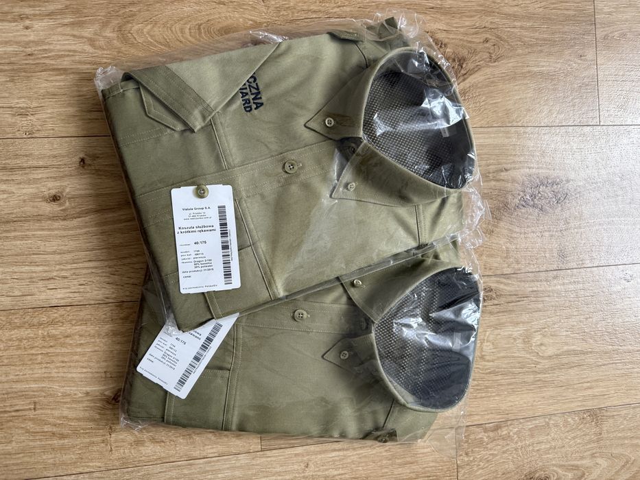 Koszula vistula straż graniczna z krótkimi rękawkami 40/175