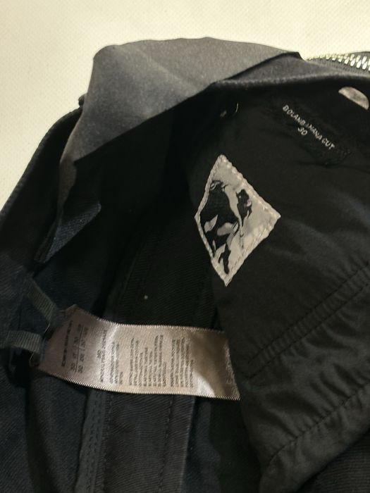 Rick Owens bolan banana cut drkshdw клеш джинси штаны джинсы черные M