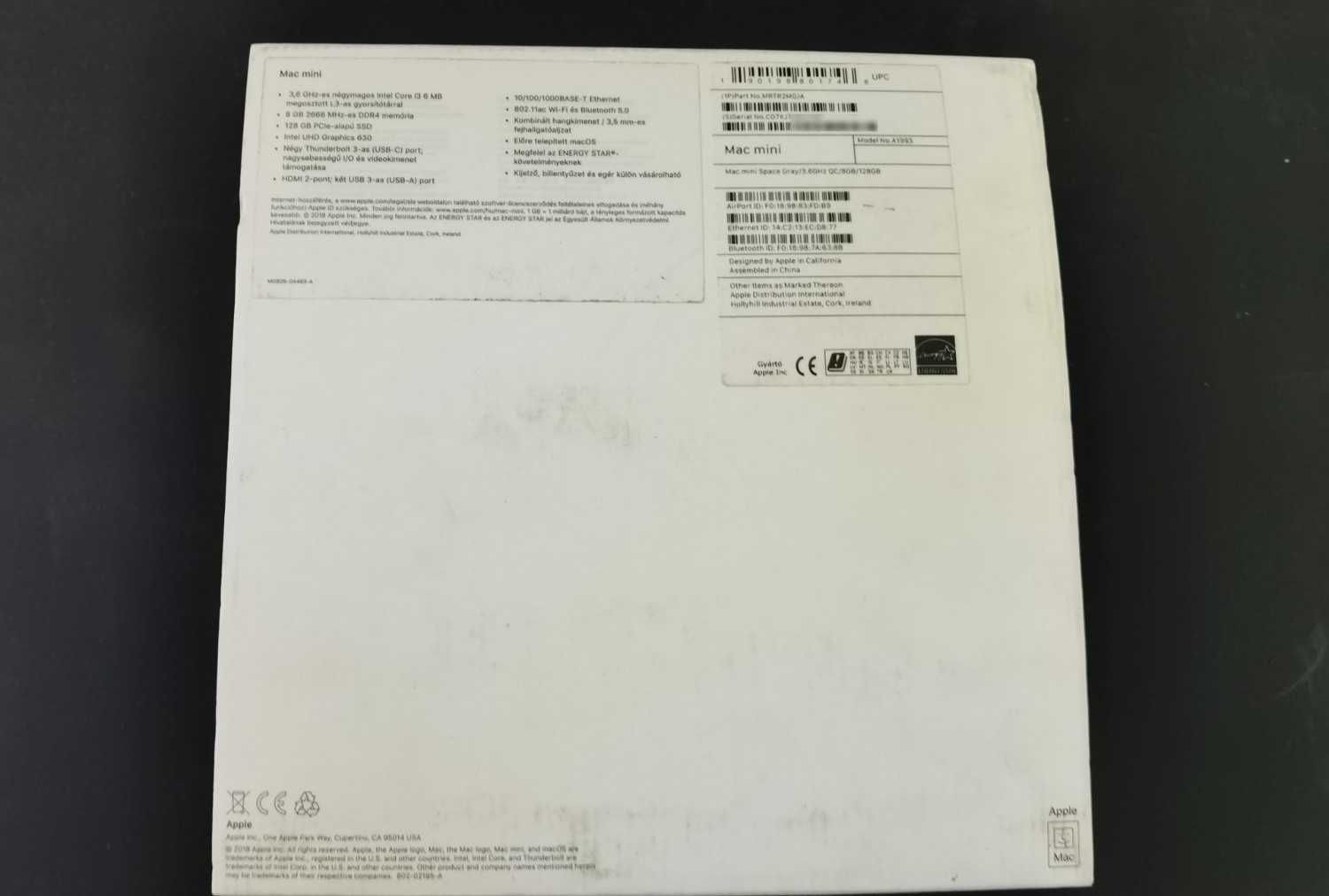 Apple Mac mini macOS Sonoma komplet pudełko bardzo dobry stan