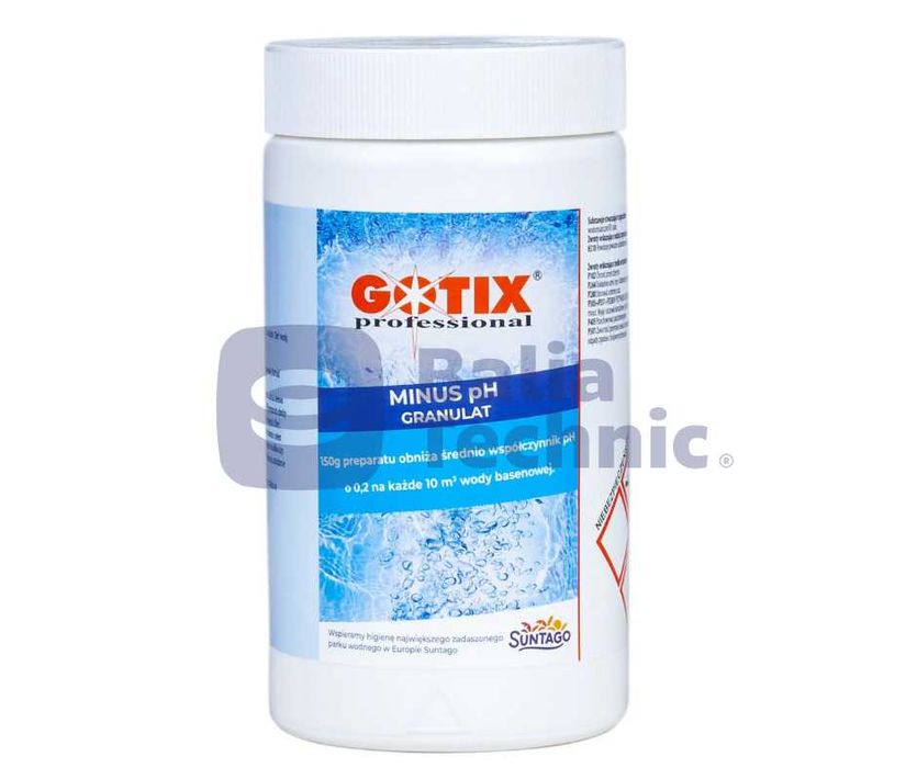 pH Minus Granulat - chemia do balii ogrodowej