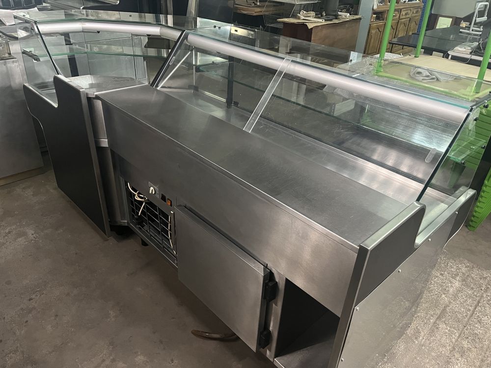 Vitrine balcão de refrigeração com 2.30mt