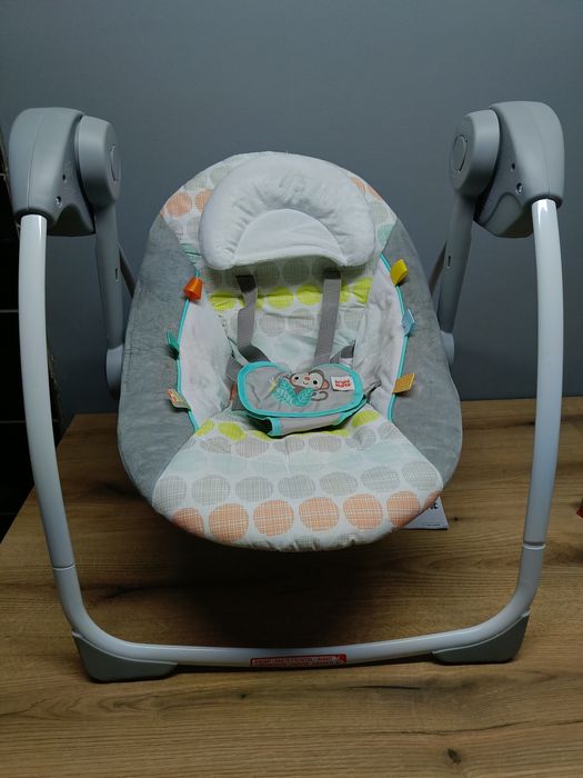 Leżaczek Bujaczek huśtawka dla niemowląt bright starts