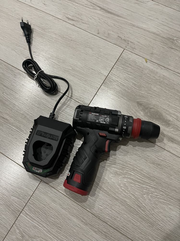 Wiertarko wkretarka 12v parkside performance zestaw
