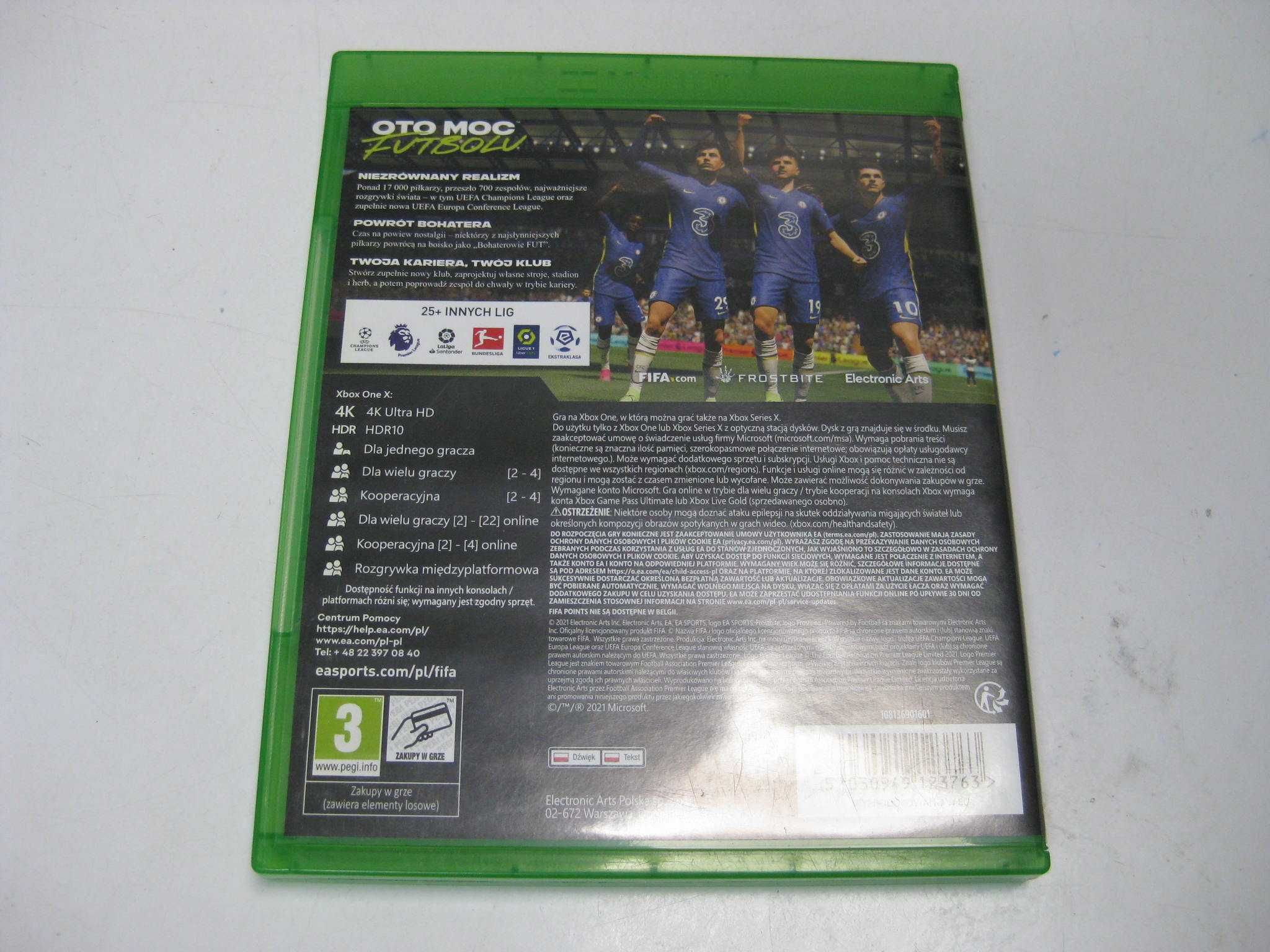 Gra na Xbox One Fifa 22 PL