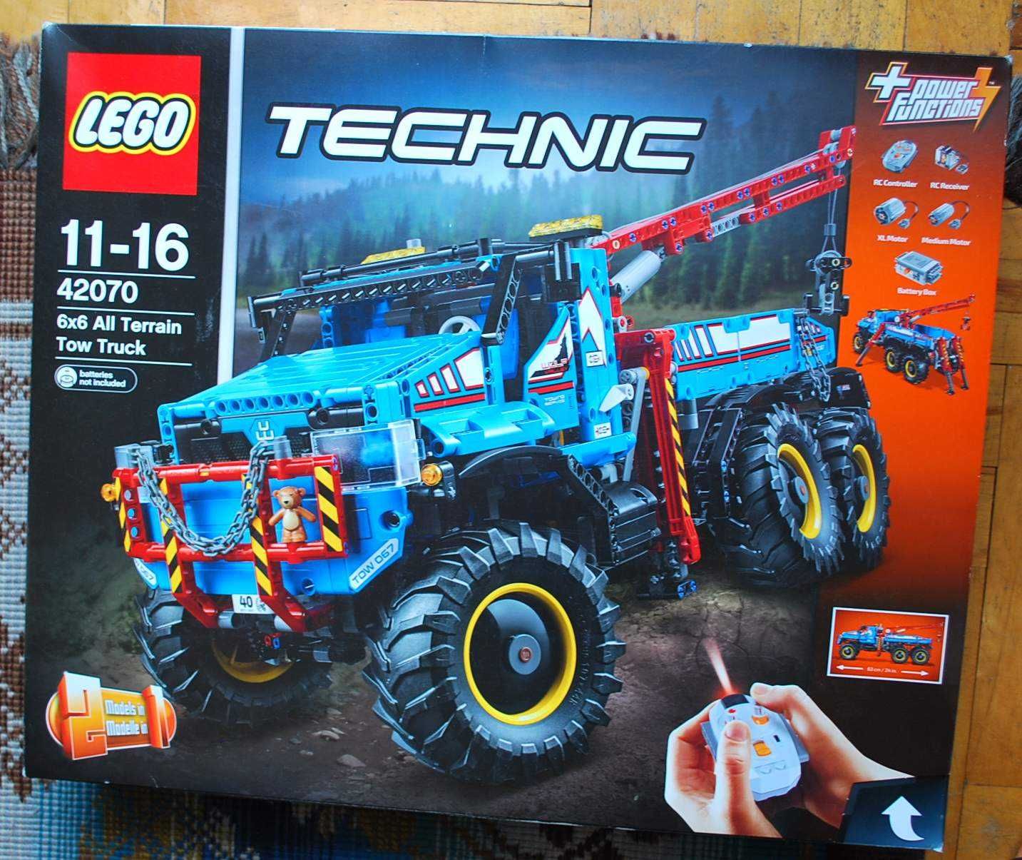 LEGO 42070 NOWY Holownik 6x6 + Power Function