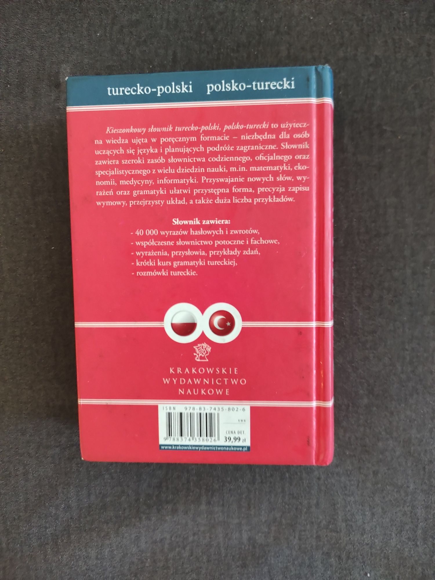 Kieszonkowy słownik turecko-polski / polsko-turecki - Książka
Barbara