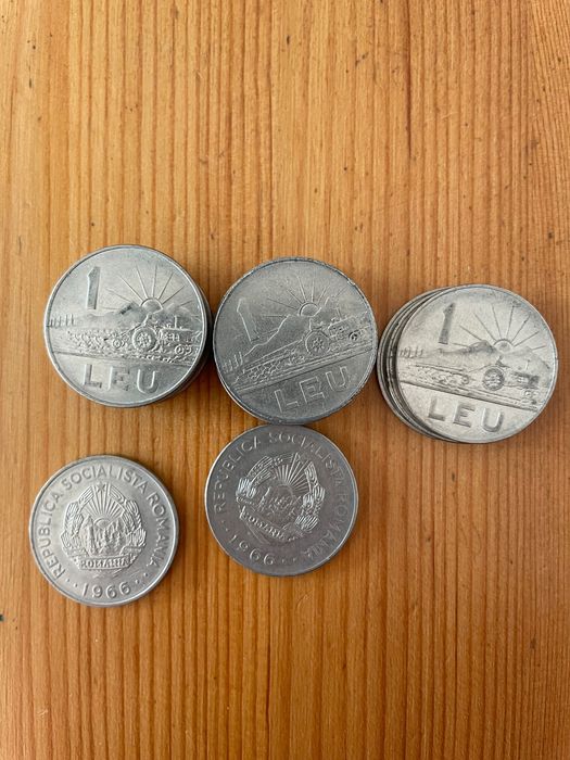 Moneta 1 Leu 1966