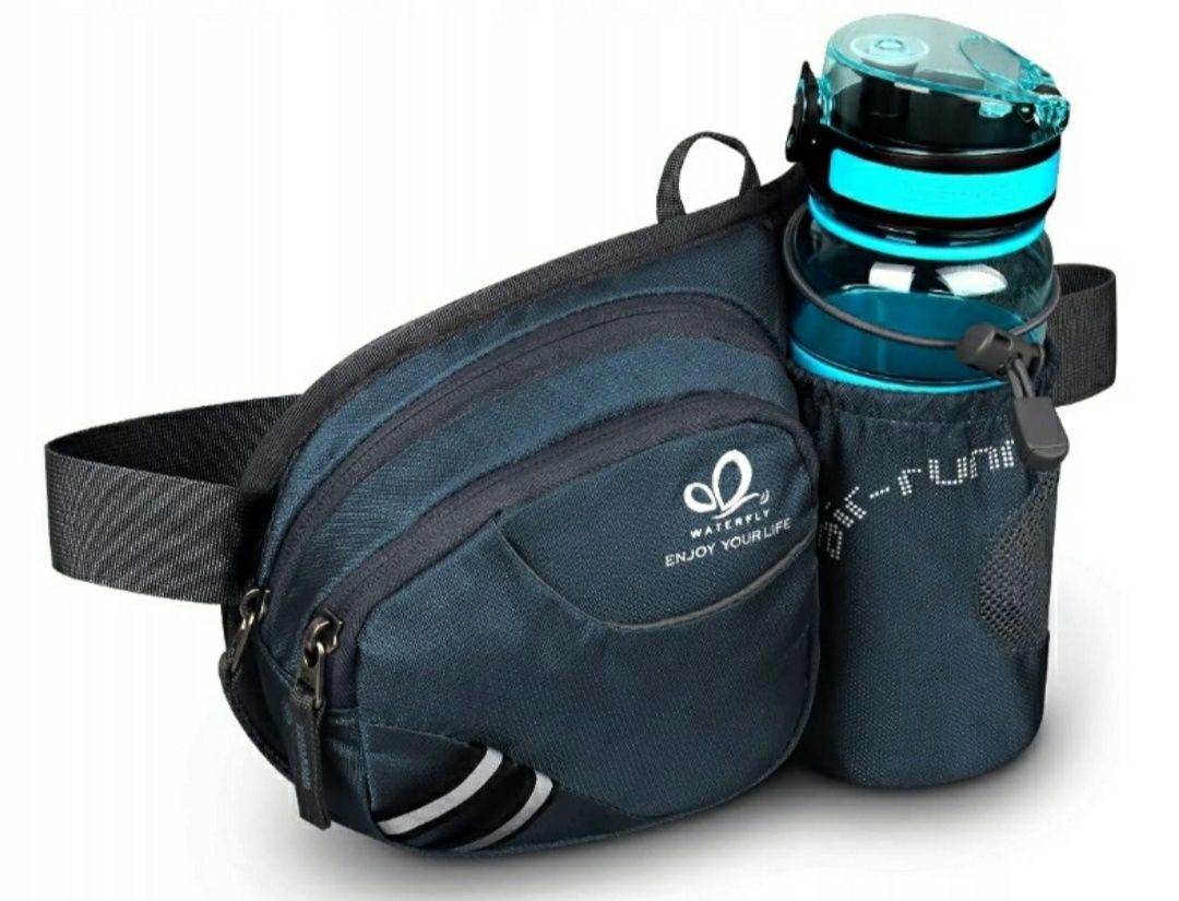 Waterfly nerka biodrowa Hiking Waist Pack Bum Bag niebieski