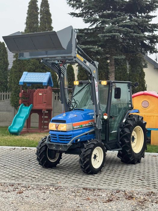 ISEKI TG33,33hp,HI-speed,KABINA,KLIMA, Wspom,Rewers,Zarejs,4X4,TUR,4w1