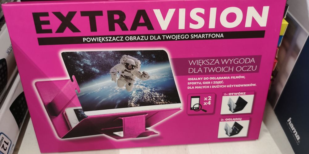 Powiększacz/telewizorek ekranu do smartfona