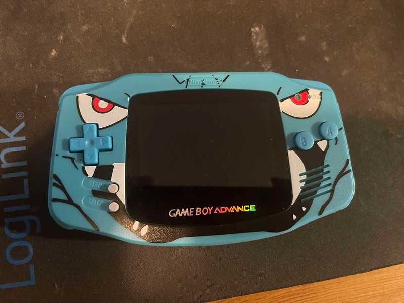 GameBoy Advance + oryginalne pudełko (IPS LCD)
