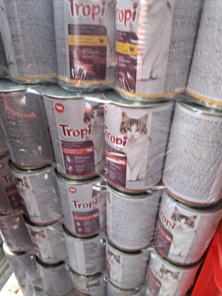 Puszka dla kota kawałki w sosie 415g drób Wołowina ryba