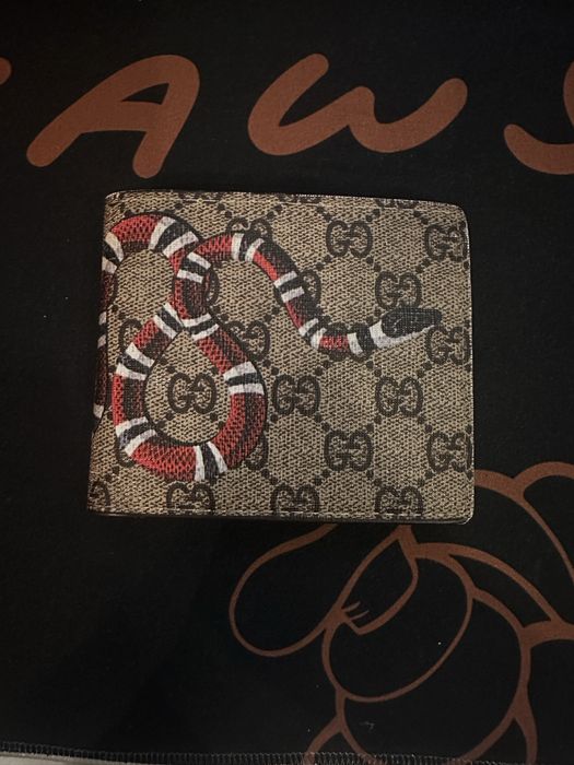 Portfel Gucci z wężem