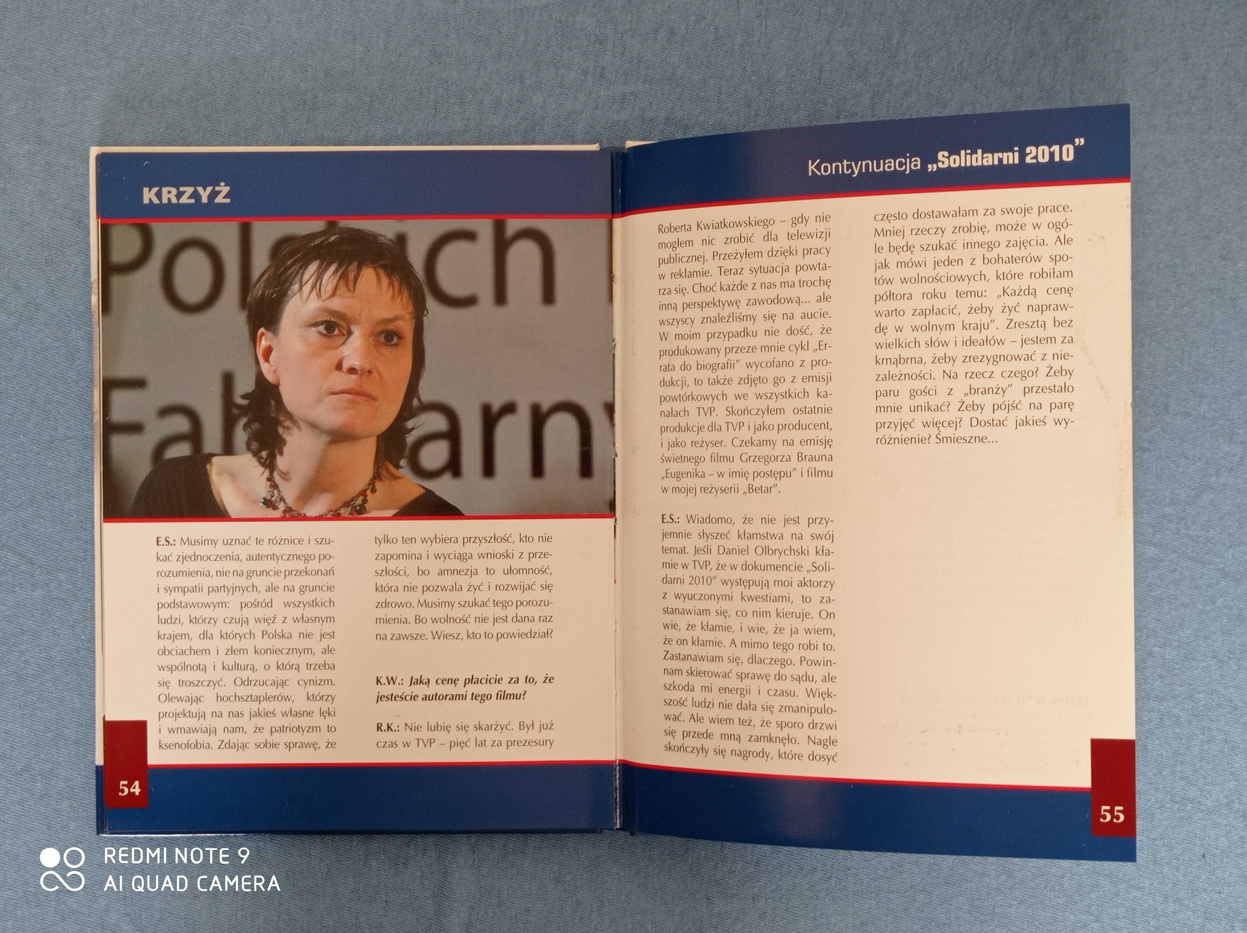 Krzyż DVD Ewa Stankiewicz Solidarni 2010 Jan Pospieszalski