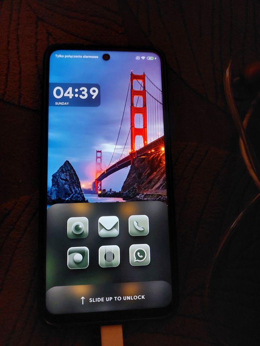 REDMI NOTE 9 PRO komplet ładowarka etui  smycz