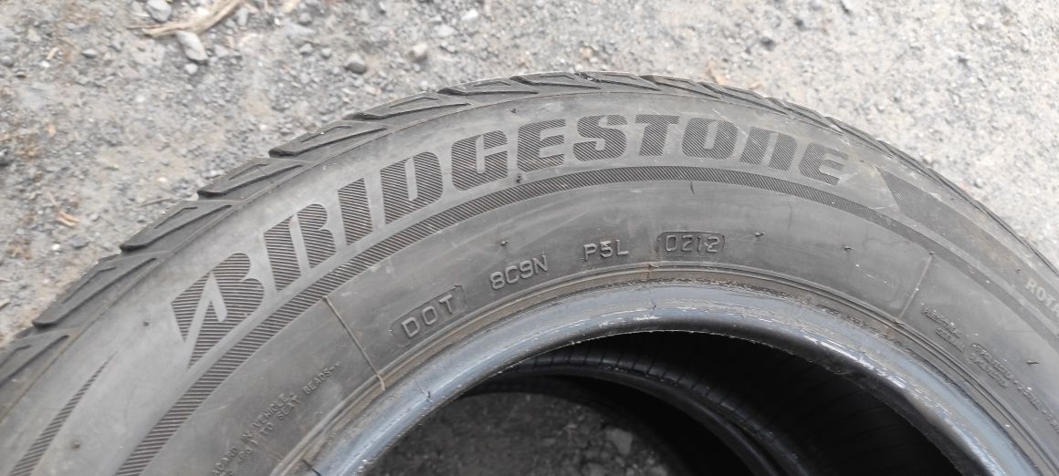 Opony zimowe z 2012 5mm 195/65/15 Bridgestone 3N8