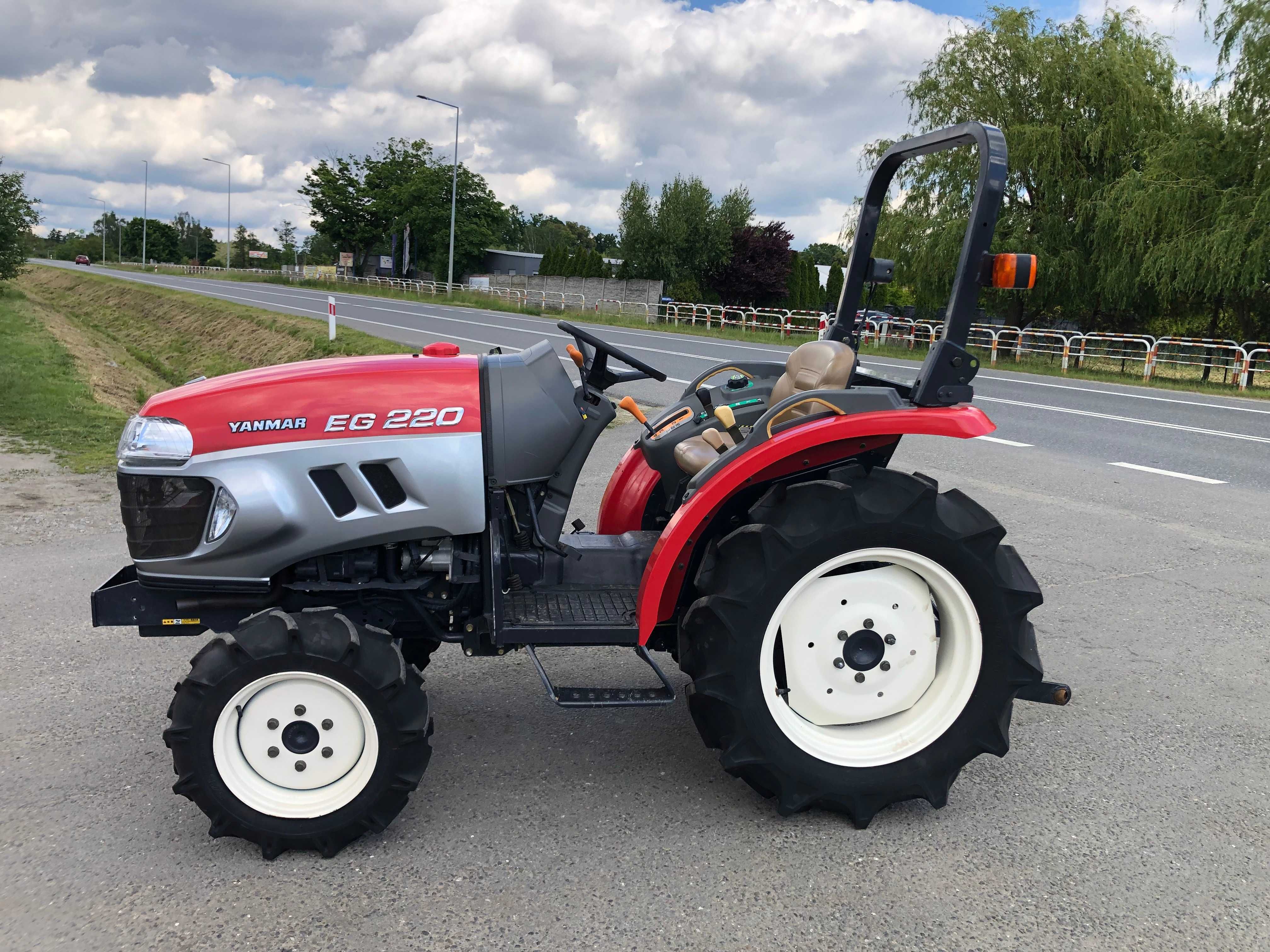 Traktorek Yanmar EG220, 22KM 4x4 wspomaganie 392 mth 2007 r