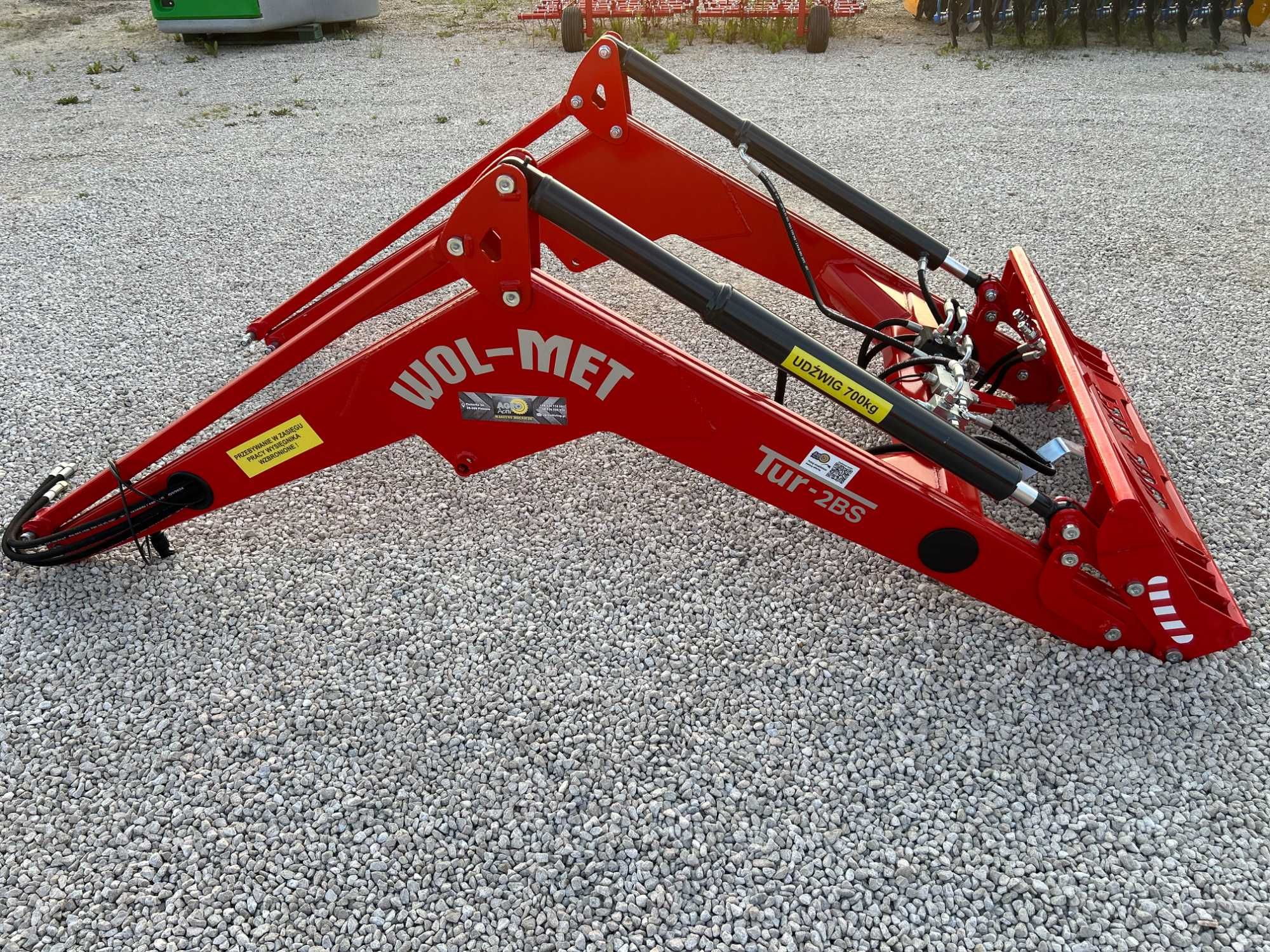 Ładowacz Czołowy WolMet 2BS-700 kg C330/360 inne DOSTAWA pod dom