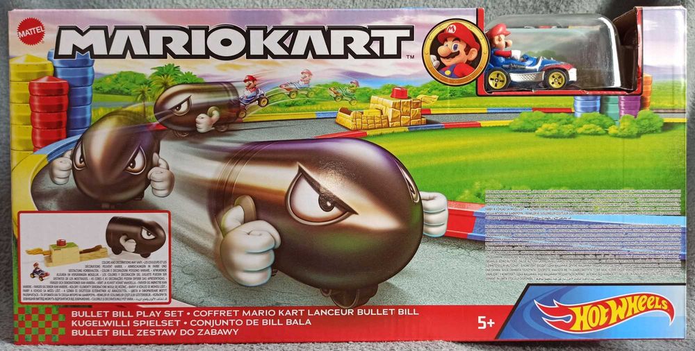 Hot Wheels Mario Kart Bullet Bill Zestaw do zabawy GKY54