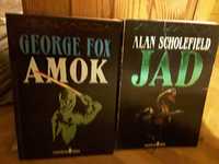 George Fox Amok, Alan Scholefield Jad ,sprzedam całość