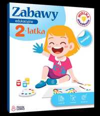 Zabawy edukacyjne 2-latka. Naklejki. BOOKOLIKA