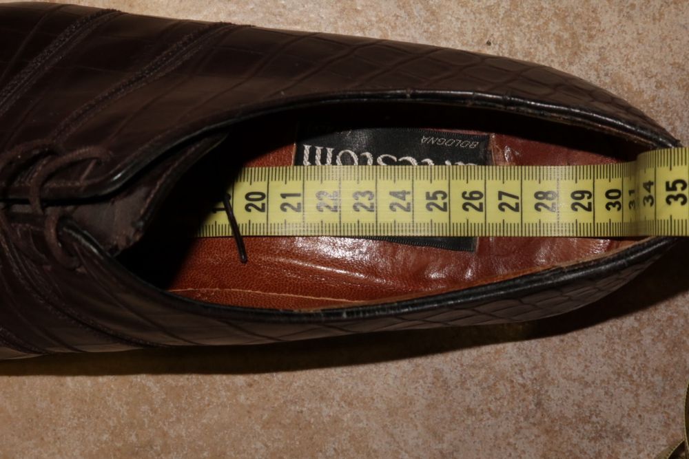 Крокодилові Туфлі A. Testoni • Натуральний крокодил • Оригінал