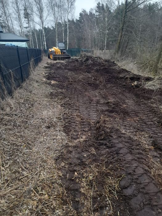 Usługi minikoparka Ziemia Ogrodowa Przyłącza Kanalizacja Oczyszczalnia