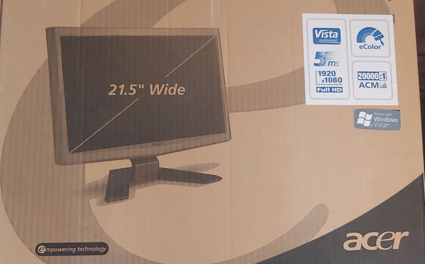 Monitor Pc Acer X223HQ.