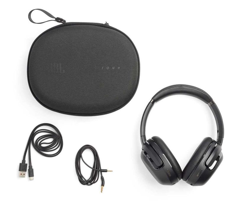 Słuchawki bluetooth z ANC JBL Tour One M2 czarne 2 lata gwarancji