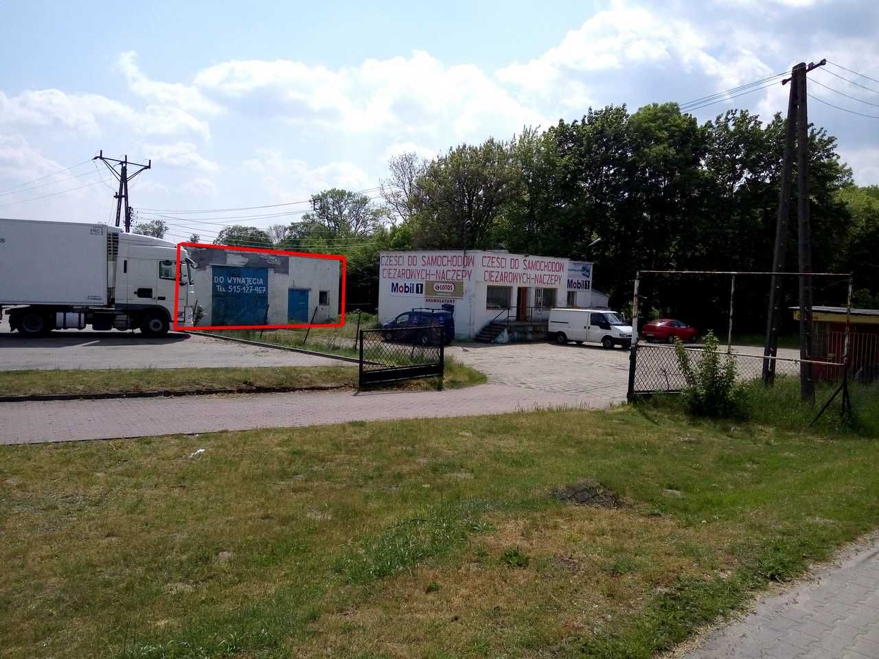 Do Wynajęcia Lokal użytkowy Kościelec Koło trasa 200m2 + działka 1600