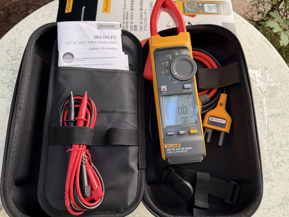 Тестер токовые клещи Fluke 393 FC