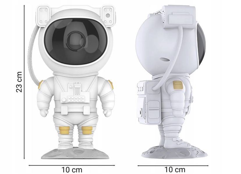 Projektor Gwiazd Nieba LED Lampka Nocna  Astronauta