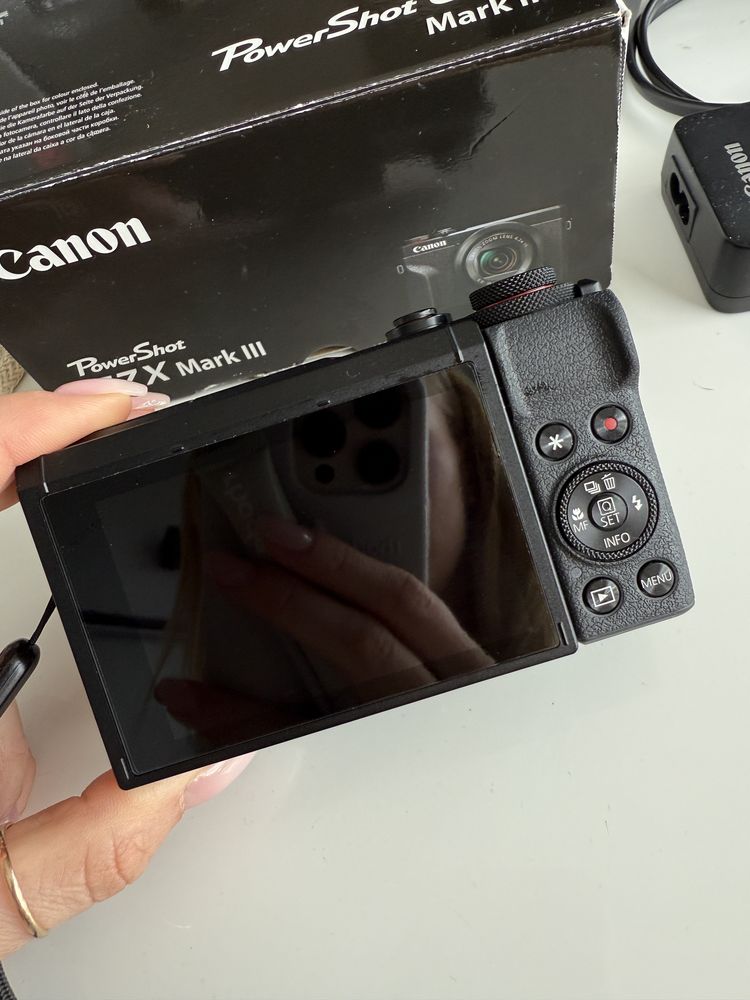 Aparat  canon g7x mark iii