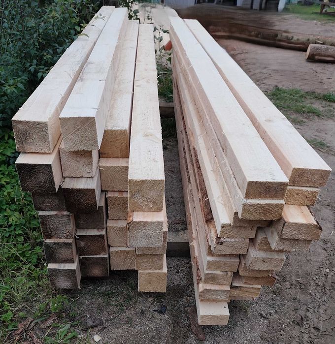 Kantówka, kantówki, krawędziaki, belki 10x10 10x5 Drewno konstrukcyjne