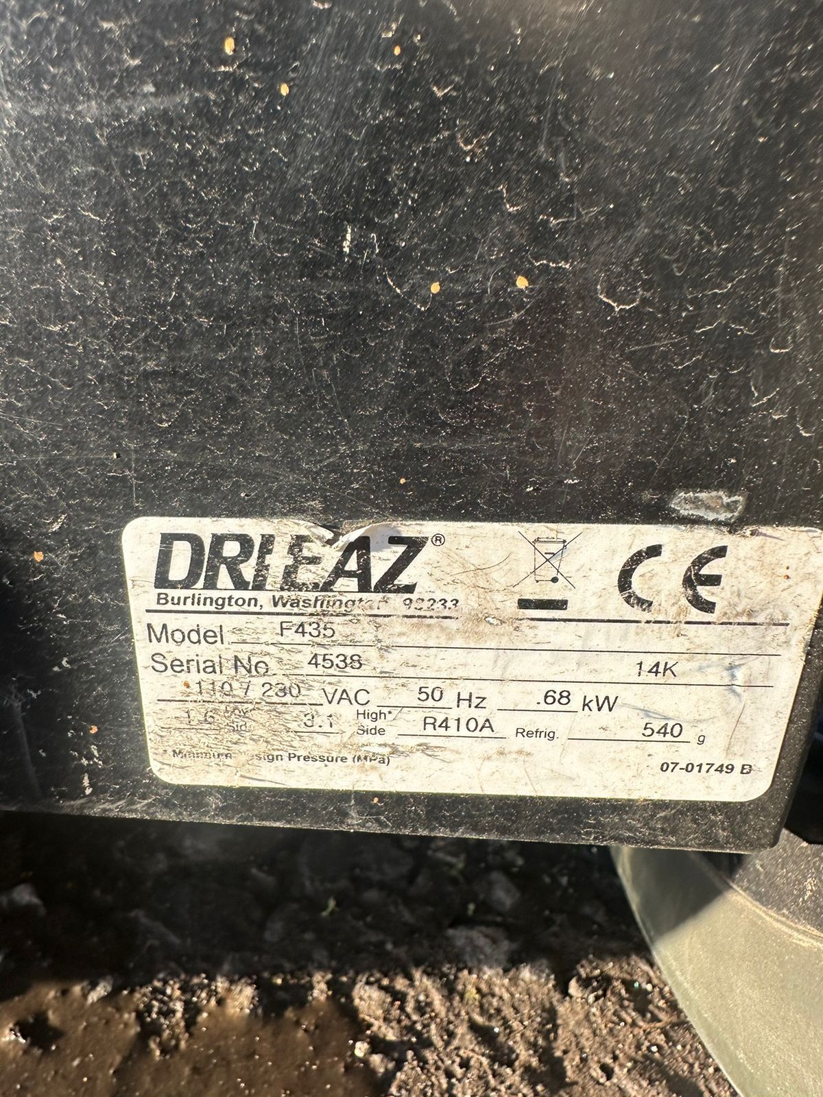 Osuszacz powietrza Drieaz F435 stan bdb