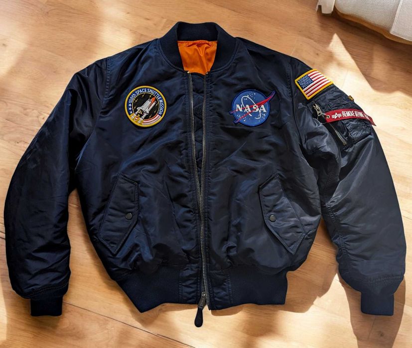 Новий бомбер Alpha Industries MA-1 Nasa