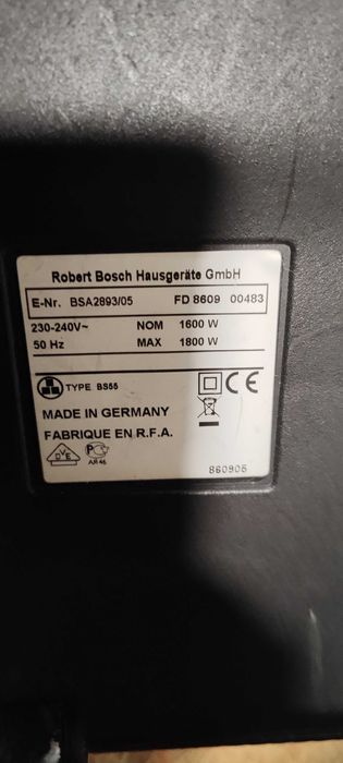 Пилосос Bosch Sphera.