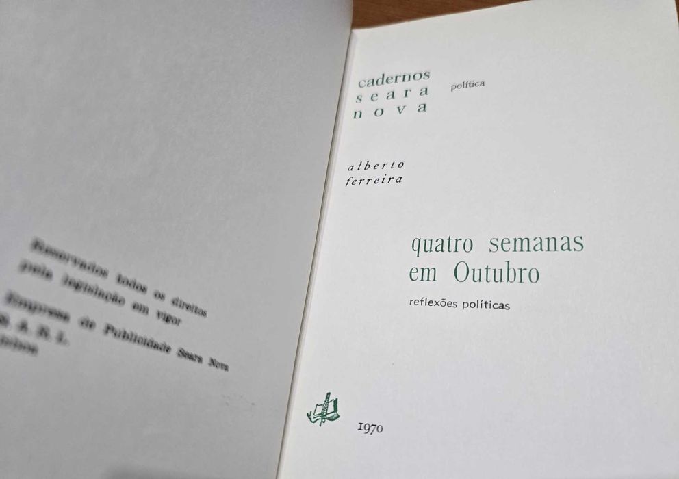 Quatro Semanas em Outubro, Alberto Ferreira