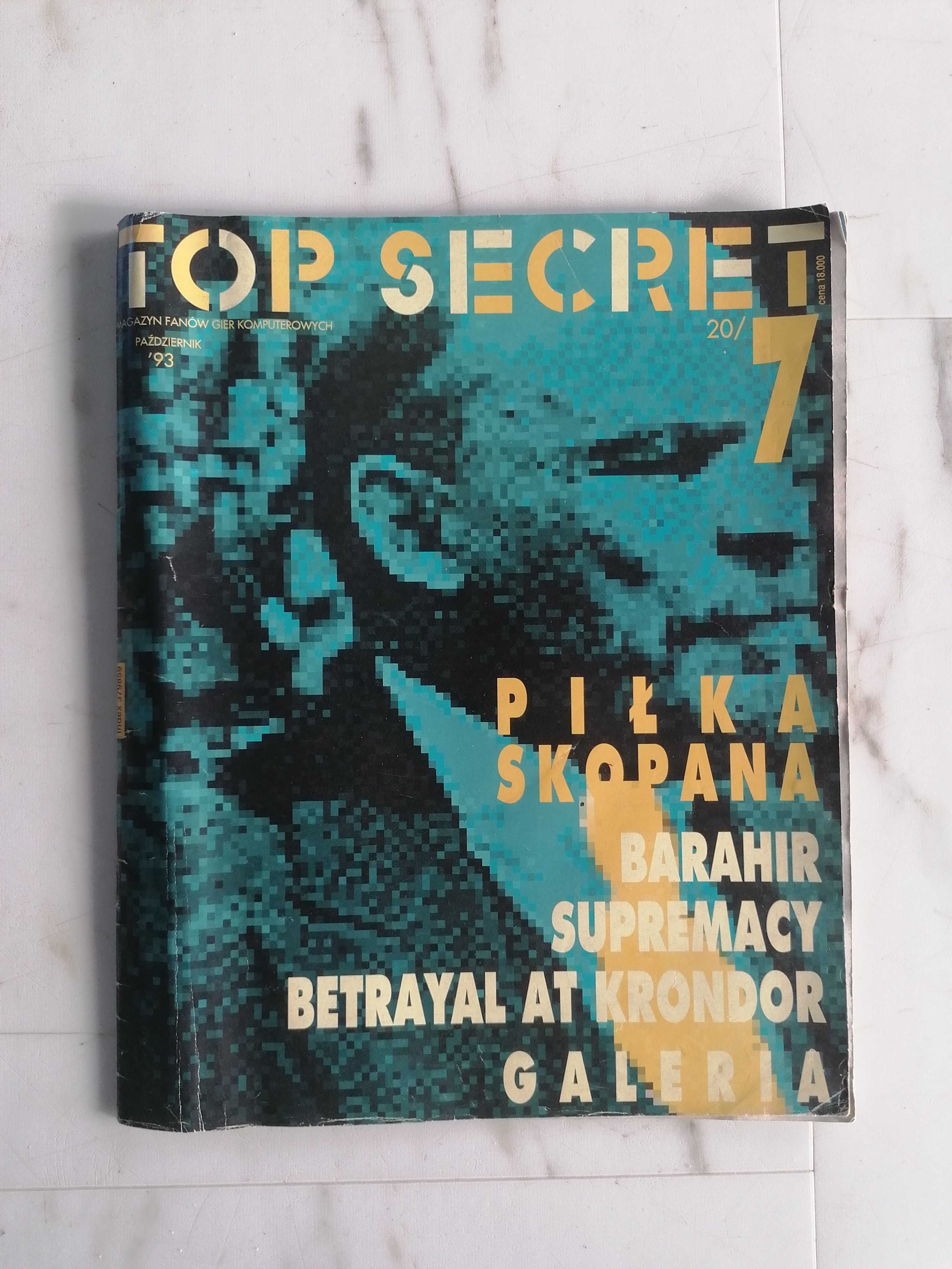 Czasopismo Top Secret. Kilka numerów dla kolekcjonerów!