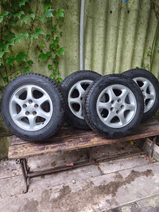 Диски R15 5*114.3 + резина R15 196*65