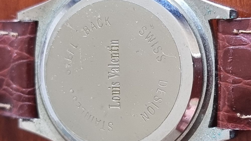 Relógio Louis Valentin Quartz Swiss Design